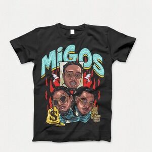 Migos Hip Hop Graphic Tee